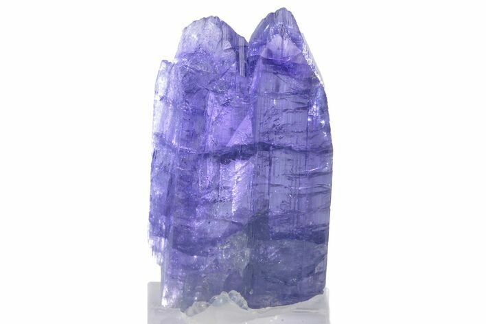 Brilliant Blue-Violet Tanzanite Crystal - Merelani Hills, Tanzania #240663